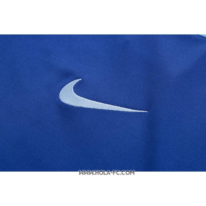 Chandal del Atletico Madrid 2022-2023 Manga Corta Azul